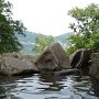 The wading hole at Hickory Nut Falls