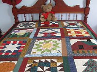 003  Calendar quilt for my friend Sandy.
