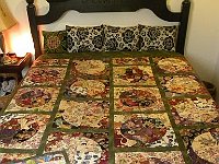 Mathilda's Asian quilt  Asian theme quilt for our daughter Mathlida. (2012)