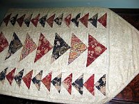 flying geese tablerunner