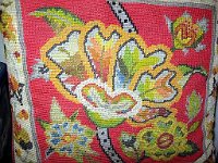 needlepoint pillow for Mother