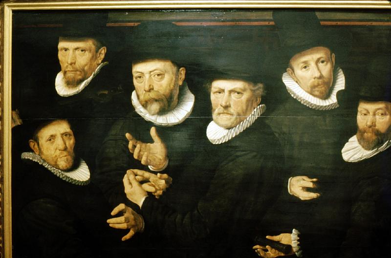 Amsterdam_Draper's_Guild Rembrandt: Draper's Guild