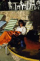 Untitled-TrueColor41_Ruth_end-of-day Although the water is warm, it is cooler than body temperature.  Ruth relaxes and warms up after a day of snorkeling.