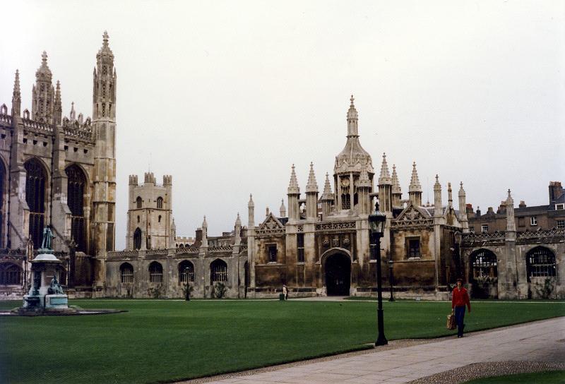 07 King's College Chapel and the 19th century screen.