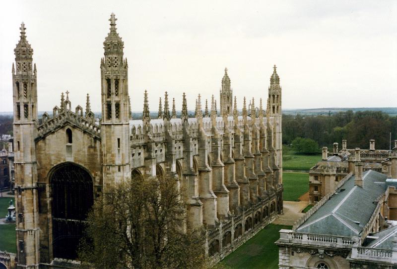 14 Great St. Mary's.  The earliest record of a church in this site dates back to 1205.  Building of this church started in 1478 and lasted until 1519, with the towers finally completed in 1608.
