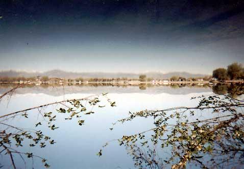 lovelandlake1 Two views of a lake in Loveland, CO.