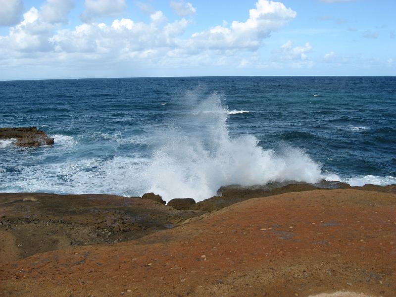 IMG_0855 We enjoy watching the waves make spray.