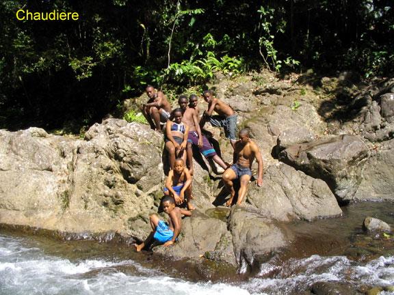 chaudiere-5 The handsome fellow at the far right in the photo is Taj Johnson. He was born in Dominica, but lives in Edmonton, Alberta, where he currently works as an account representative for a local conputer firm.