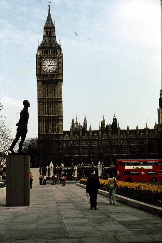 Big_Ben_1 “Big Ben” is the name of one of the clock bells, but most people call the entire Parliament Clock Tower by that name.
