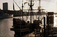 Golden_Hind Replica of the privateer for Queen Elizabeth I Sir Francis Drake's vessel.
