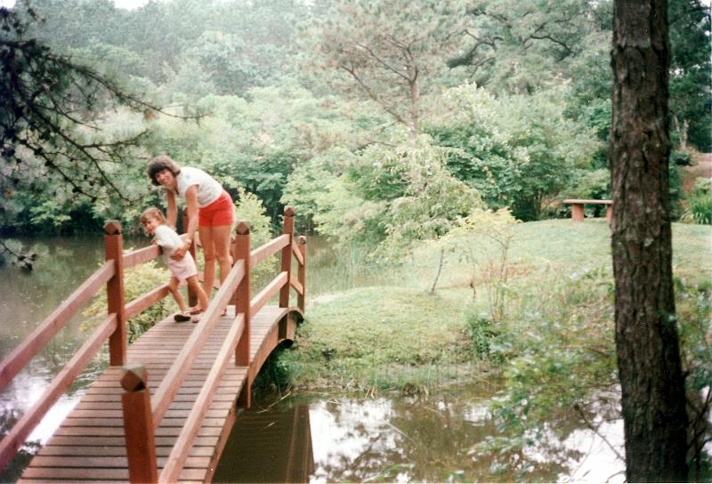 2 Ruth and Mathilda at the Japanese Garden on Chappaquidic.