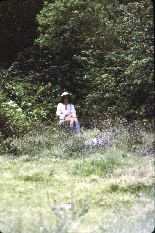 16-great_white_explorer Ruth, as we began our climb up Nevis Peak.  Note how spiffy she looks.  Just wait and see what the climb did to her!