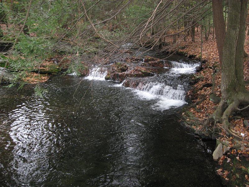 IMG_0676 The White Deer Cabins waterfall.