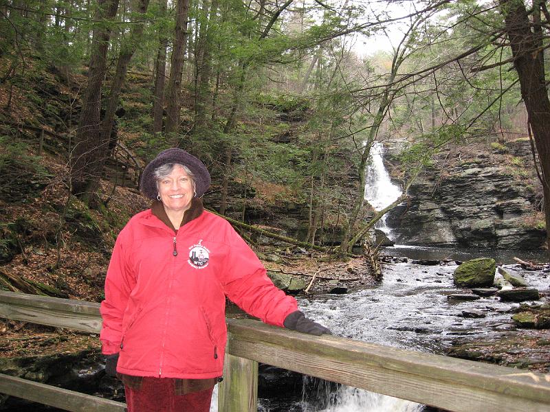 IMG_0687 Ruth with Fulmer Falls behind her.