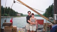 dan-ruth-millers Miller's Wharf: Ruth and I had one of the great lobster 
