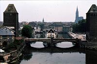 Strassburg_city_plan_view We visited in 1974.  The city's main attraction is the cathedral.  The astrological clock with automa as constructed from 1751-74 by a team from Shaffhausen, Switzerland (where the Tanner family is from) and is truly amazing.