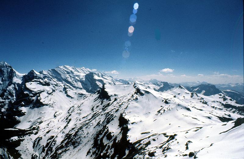 Schilthorn_peaks_1 View across the alps from the Schilthorn peak.  One can see France, Italy, Germany, and Autria.