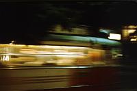 streetcar_in_motion_at_night A tram moves on the Ringstrasse through nighttime Vienna.